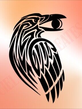 *2 for $20* crow raven Handcrafted vinyl decal sticker